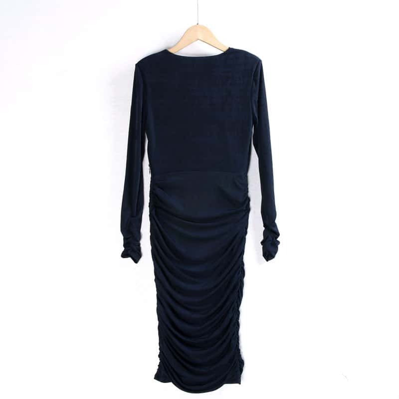 Jersey manufactured by Belleza — Ruched Jersey Dress